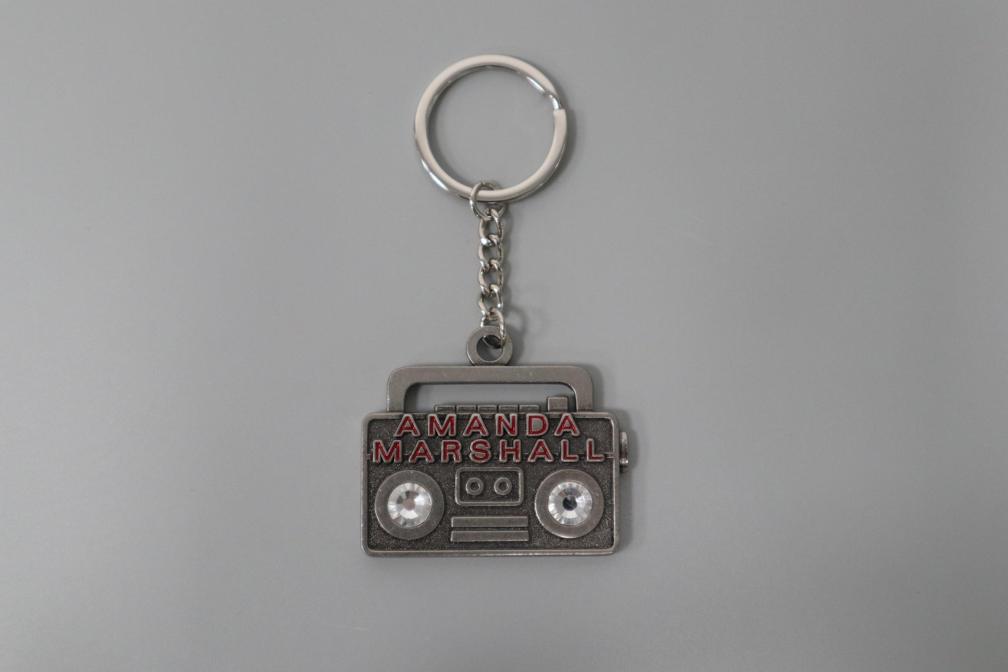 Boombox Keychain amandamarshall